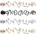 thumbnail image 3 of 48PCS Braided Hair Set for Women – Multi Use Ear Cartilage Clips, Dreadlock Accessories in Black, Silver, Gold, Rose Gold – Stylish Jewelry for Daily, 3 of 4