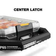 ToughBuilt StackTech Compact Low-Profile Organizer with Auto-Locking Interface and Bins