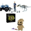 Nightmare Before Christmas - Oogie Boogie Collectible Figure + World Deluxe Story Pack Off-Road Tracker ATV, Pack of 2