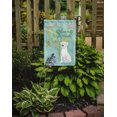 thumbnail image 2 of Carolines Treasures BB7580GF Welcome Friends White Boxer Flag - Garden Size, 2 of 3