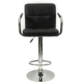 thumbnail image 3 of Nicer Furniture Black Hexagrid Bar Stool, 3 of 6