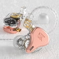 thumbnail image 4 of Tholdsy Auriculares para teléfono móvil, auriculares deportivos con Control de línea de 3,5mm, auriculares para escuchar música, auriculares para Cables de audio/vídeo Oro rosado Regular, 4 of 6