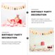 thumbnail image 3 of unbranded Banner Rosa Para Fiesta Con Banderines Decorativos Ideales Para Cumpleaños, 3 of 7