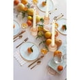 thumbnail image 4 of HofferRuffer Set of 6 Taper Glass Candle Holders, Tealight Candlestick Holders for Table Centerpieces, Festival, Wedding Decor and Dinner Party (Yellow), 4 of 7