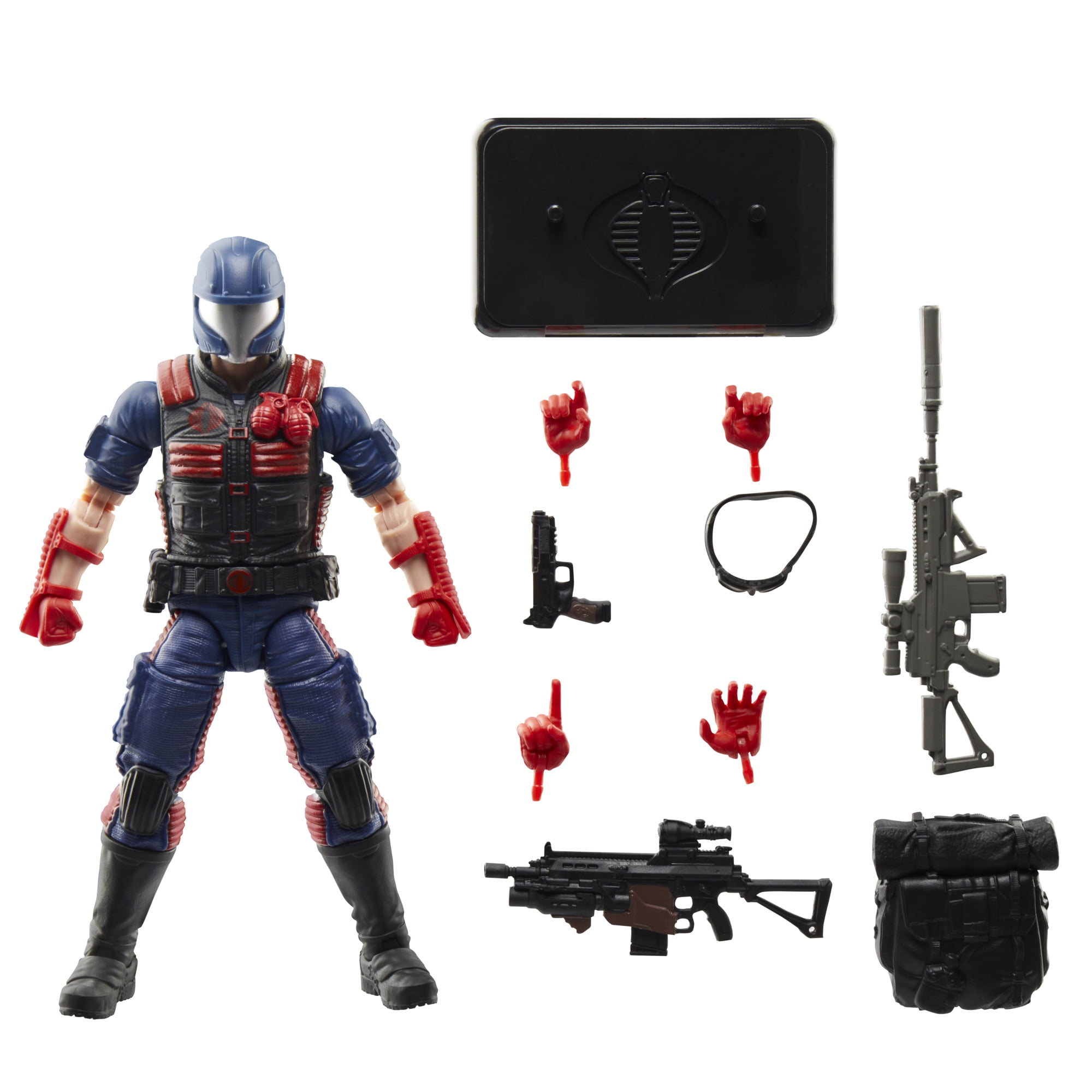 G.I. Joe Classified Series Retro Cardback, Cobra Viper, 6” Action Figure