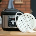 thumbnail image 4 of CHICHUMID 1Set Pressure Cooker Rubber Gasket Replacement White for Maintaining Pressure 9.45X9.45X0.24In, 4 of 8