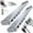 2Pcs, variant on GGMCN 8-in-1 USB-C Laptop Stand, Totaladdly Portable Adjustable Flat Laptop Docking Station Stand with 4k HDMI, 2 USB 3.0, Pd 100w, Universal for Offices, Corporate Desks, Cafes (1Pcs)