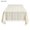 D, variant on Beige Geometric Lace Tablecloth with Tassels, 140x220cm Polyester Overlay