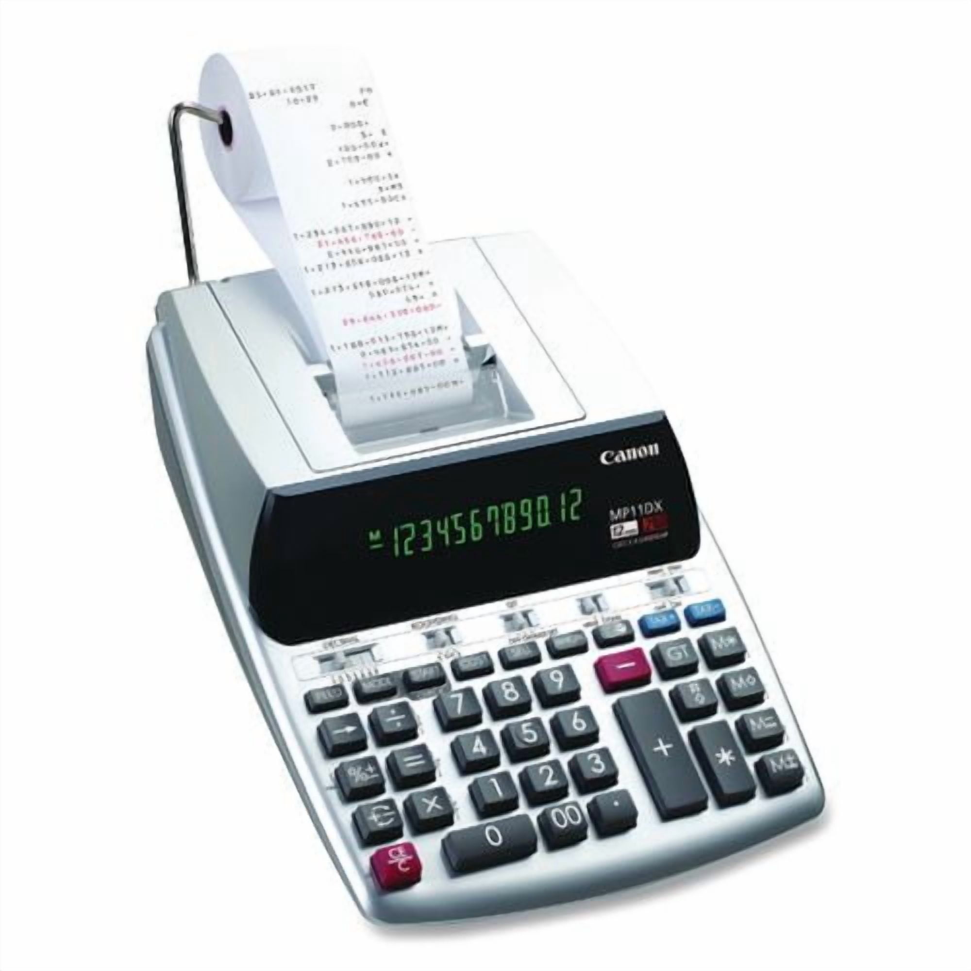 Mp11dx-2 Printing Calculator, Black/red Print, 3.7 Lines/sec | Bundle of 2