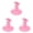 Pink 3Packs, variant on Professional Nail Art Painting Tools Finger Stand Support Holder Manicure Tools, One Size, Pink 1Pack