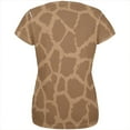 thumbnail image 2 of Giraffe Pattern All Over Womens T Shirt Multi X-LG, 2 of 2