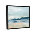 thumbnail image 3 of Stupell Industries Abstract Beach Coast Landscape Painting Jet Black Floating Framed Canvas Print Wall Art, Design by June Erica Vess, 3 of 8