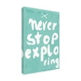 thumbnail image 4 of Canvas Wall Art - Treechild 'Never Stop Exploring' Wall Art for Living Room, Bedroom, or Office D?cor by Trademark Fine Art - 16 x 24 Inches, 4 of 4