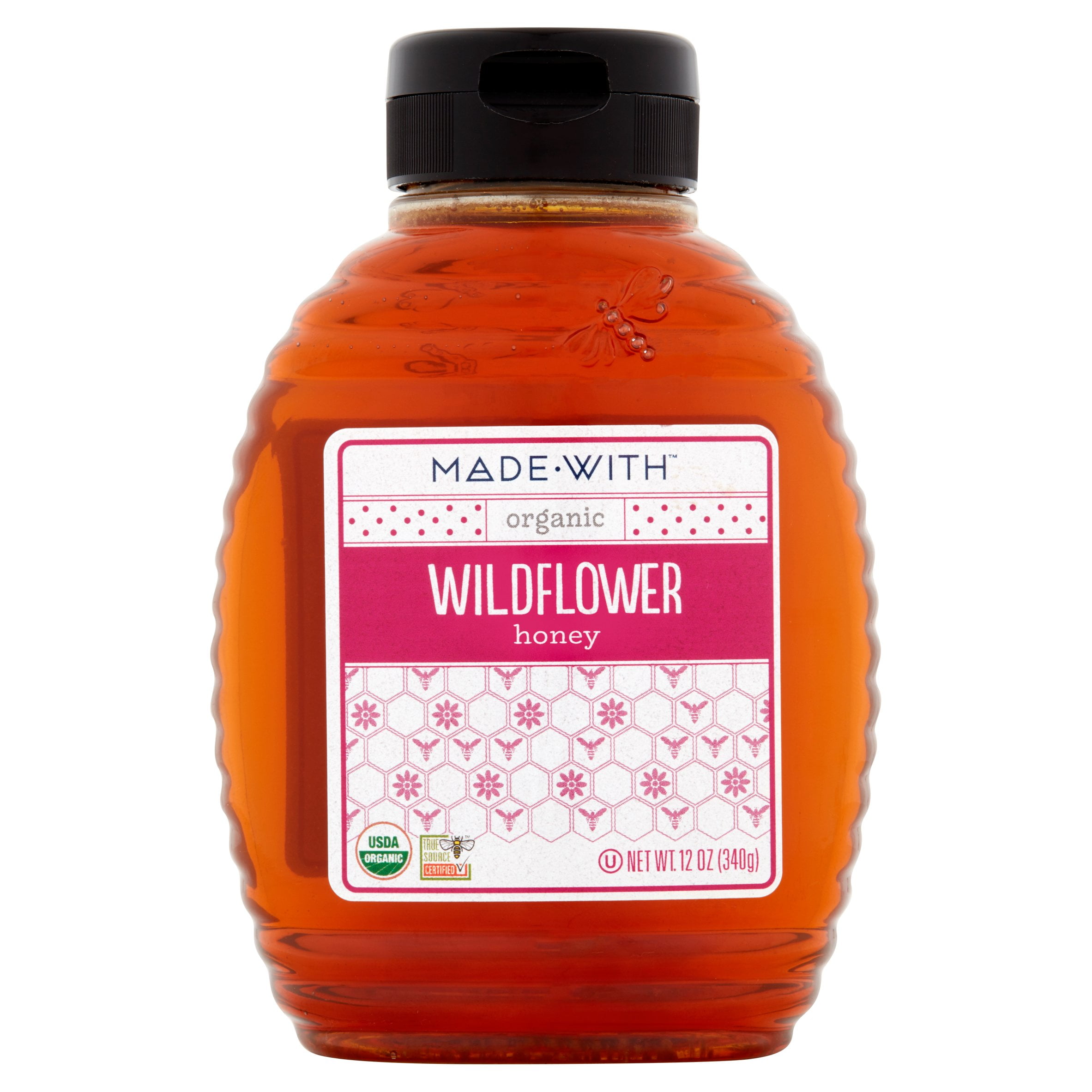 Made With Honey Wildflower Org,12 Oz (Pack Of 12)