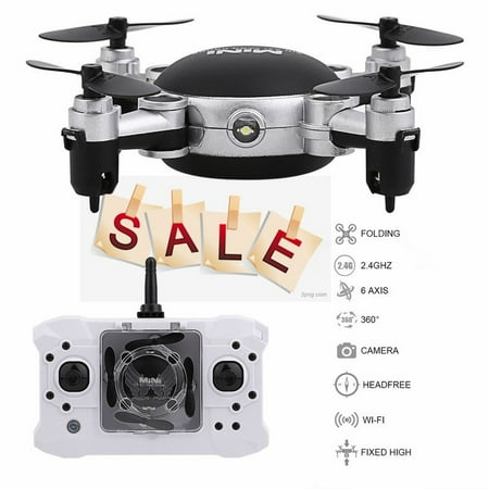 On Sale 4 Channels Dron e Mini Foldable 4 Axles RC Quadcopter Portable Photography Video Device Durable Dron e US Plug
