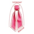 thumbnail image 2 of Wave Plaid Decorative Ribbon Streamer 100 ft Polyester DIY Home Party Wedding Holiday Decoration, 2 of 6
