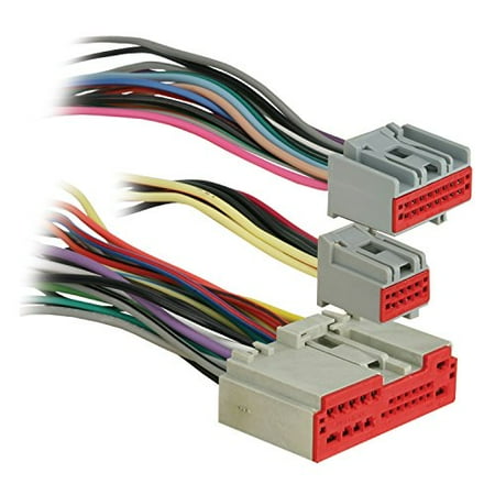 Metra 71-5520-1 Reverse Wiring Harness for Select 2003-up ... wiring harness adapter walmart 