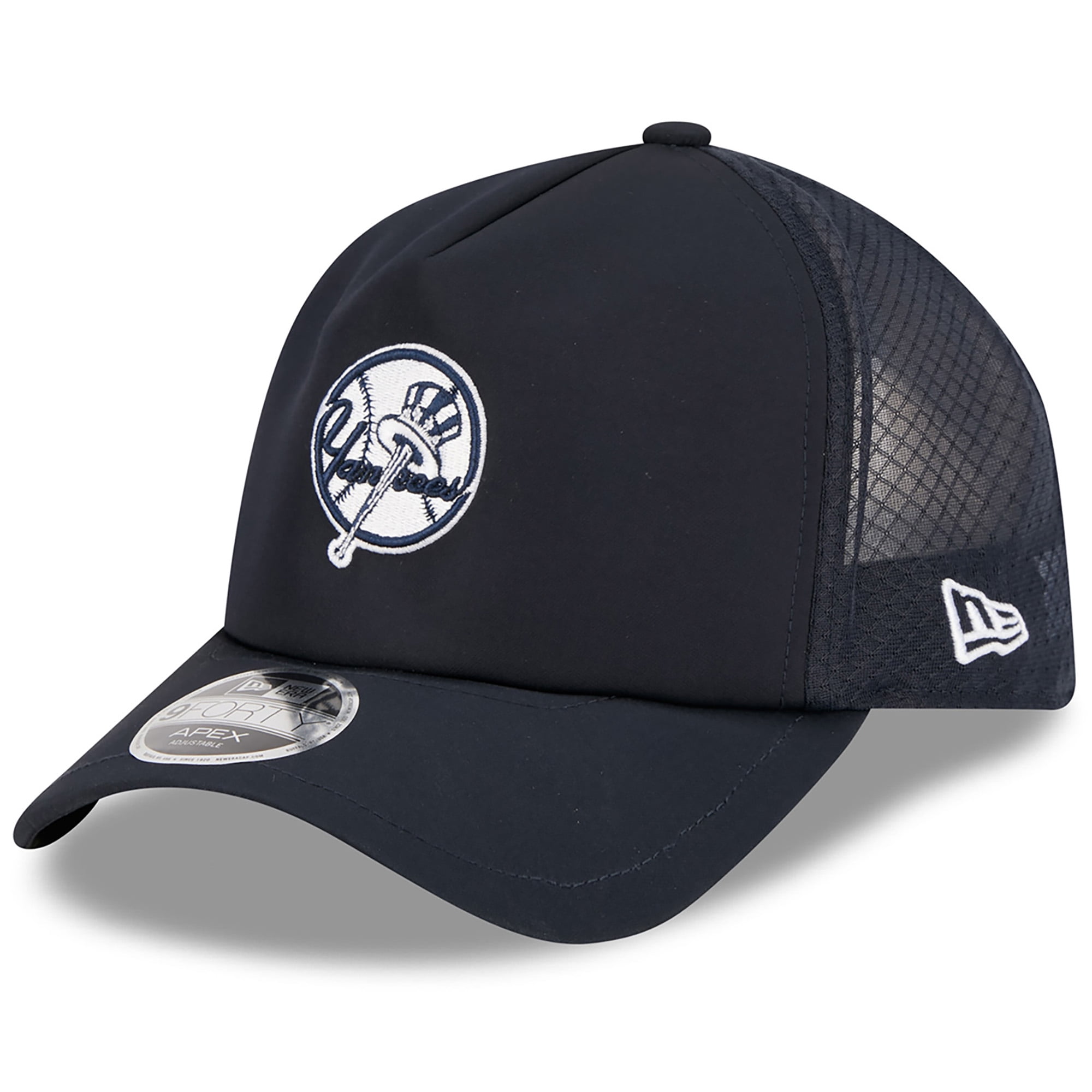 New Era Men's MLB NY Yankees Baseball Cap, Navy 59FIFTY Fitted Hat