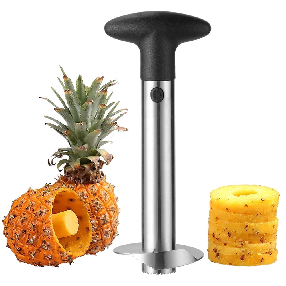 LIVINGbasics Pineapple Slicer Core Cutter Stainless Steel Fruit Cutting