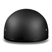 D.o.t. Daytona Skull Cap W/o Visor- Dull Black