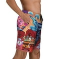 thumbnail image 3 of Blue'S Clues Mens Swim Trunks Quick Dry Board Shorts with Mesh Lining, Hawaii Beach Shorts Swimwear Bathing Suits, 3 of 8