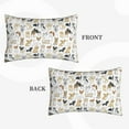 thumbnail image 4 of Binfone I Love Dogs Standard Size Pillowcase, Long Staple Pure Cotton Envelope Closure Pillow Cover,20"x30", 4 of 9