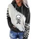 thumbnail image 4 of Blusa de manga larga con estampado de Halloween informal a la moda para mujer, jersey con capucha, Tops, sudadera Fridja  bvmnju5153, 4 of 5