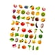 thumbnail image 4 of Pegatinas de frutas y verduras,Pegatinas de frutas y verduras para actividades infantiles,Pegatinas de alimentos decorativas DIY para niños pequeños,Pegatinas a granel fáciles de pelar para, 4 of 8