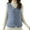 Blue, variant on ZyeKqe Plus Size Quilted Vest for Women Sleeveless Puffer Jakcets V Neck Lightweight down Coat Outwear