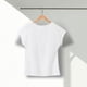 thumbnail image 1 of Camiseta para mujer, camiseta básica, corte regular, camiseta de cuello redondo para mujer que camina por la calle L, 1 of 8