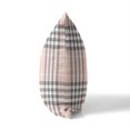 thumbnail image 4 of Christopher's Plaid Pink Throw Pillow, 4 of 4