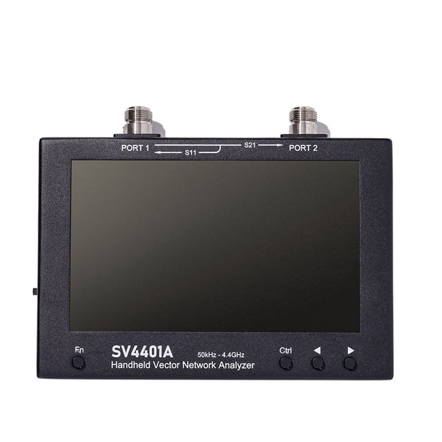 7inch 50KHz-4.4GHz SV4401A Touch LCD NanoVNA VNA Vector Network Antenna Analyzer UHF HF VHF SWR 100db Dynamic Upgrade Version ,Powerful Signal Generation