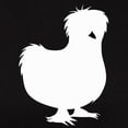 thumbnail image 3 of CafePress - Silkie Chicken Women's T Shirt - Women's Traditional Fit Dark T-Shirt, 3 of 4