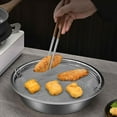 thumbnail image 6 of CIYISON Stainless Steel Oven Crisper Tray Non-Stick Cookie Sheet Frying Pan Grill Oil Filter Mesh Chips Basket Baking Dish Tool, 6 of 18