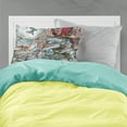 thumbnail image 2 of Basket Full of Blue Crabs Fabric Standard Pillowcase, 2 of 2