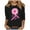 Black, variant on Alkepwun Womens Breast Cancer Awareness T Shirts Sunflower Pink Ribbon Graphic Tees Cancer Survivor 3/4 Sleeve Tee Tops