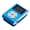 Blue, variant on NFTIGB Mini Portable MP3 Music Player Metal Clip-on MP3 Player with LCD Screen Display Built-in Rechargeable Battery Support 32GB TF Card Wide Application Everyday Rose Red (1.89 inches / 4.8 cm)