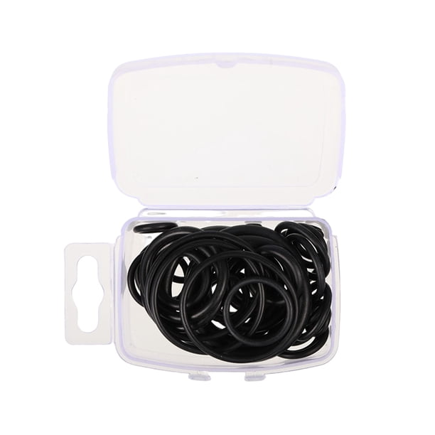 Yuarrent Anillo de sellado 90 ° círculo negro impermeable a prueba de aceite resistente al desgaste buenos anillos duraderos para nadar con Deportes acuáticos 36 piezas