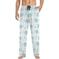thumbnail image 4 of GZHJMY Elephant Men's Pajama Pants, Soft and Comfortable Lounge Sleep Bottoms with Pockets, Men's Sleepwear with Custom Print, X-Large, 4 of 7