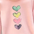thumbnail image 4 of BLVB Girls Thermal Turtleneck Shirts Long Sleeve Fleece Undershirt Toddler Kids Winter Warm Base Layer Tops(Pink,9-10Years), 4 of 6