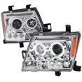 thumbnail image 1 of Spec-D Tuning 2LHP-XTE05-TM Chrome Projector Headlight (Halo Led), 1 of 9