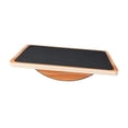 thumbnail image 2 of Tabla de equilibrio de madera, entrenamiento de estabilidad para debajo del escritorio, práctica de equilibrio, regalo de vacaciones, entrenamiento, 2 of 9