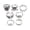 J0667, variant on Vintage Style Alloy Ring Set Minimalist Geometric Rings With Spider Snake Bat Skull Decor For Women Style Gift