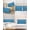 Blue, variant on Turquoise Pillow Cases Body Size, Smooth Satin Pillowcase for Hair and Skin, Modern Pure Turquoise Decorative Cooling Bed Pillow Covers with Zipper, 20x54 Inches