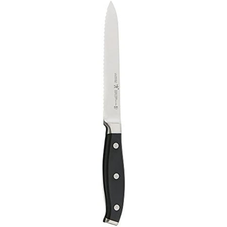 

HENCKELS - 16910-131 HENCKELS Forged Premio Serrated Utility Knife 5-inch Black/Stainless Steel