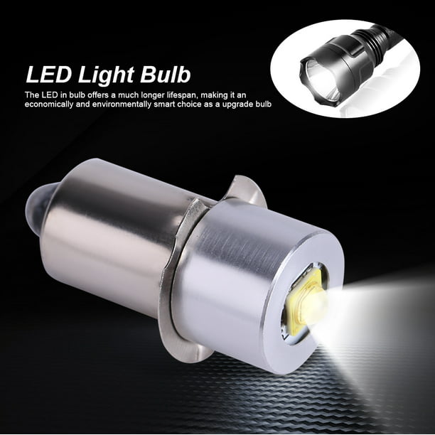 Light Bulb,5W 6-24V P13.5S Led Flashlight Replacement bulb Lantern Work LED Light Bulb