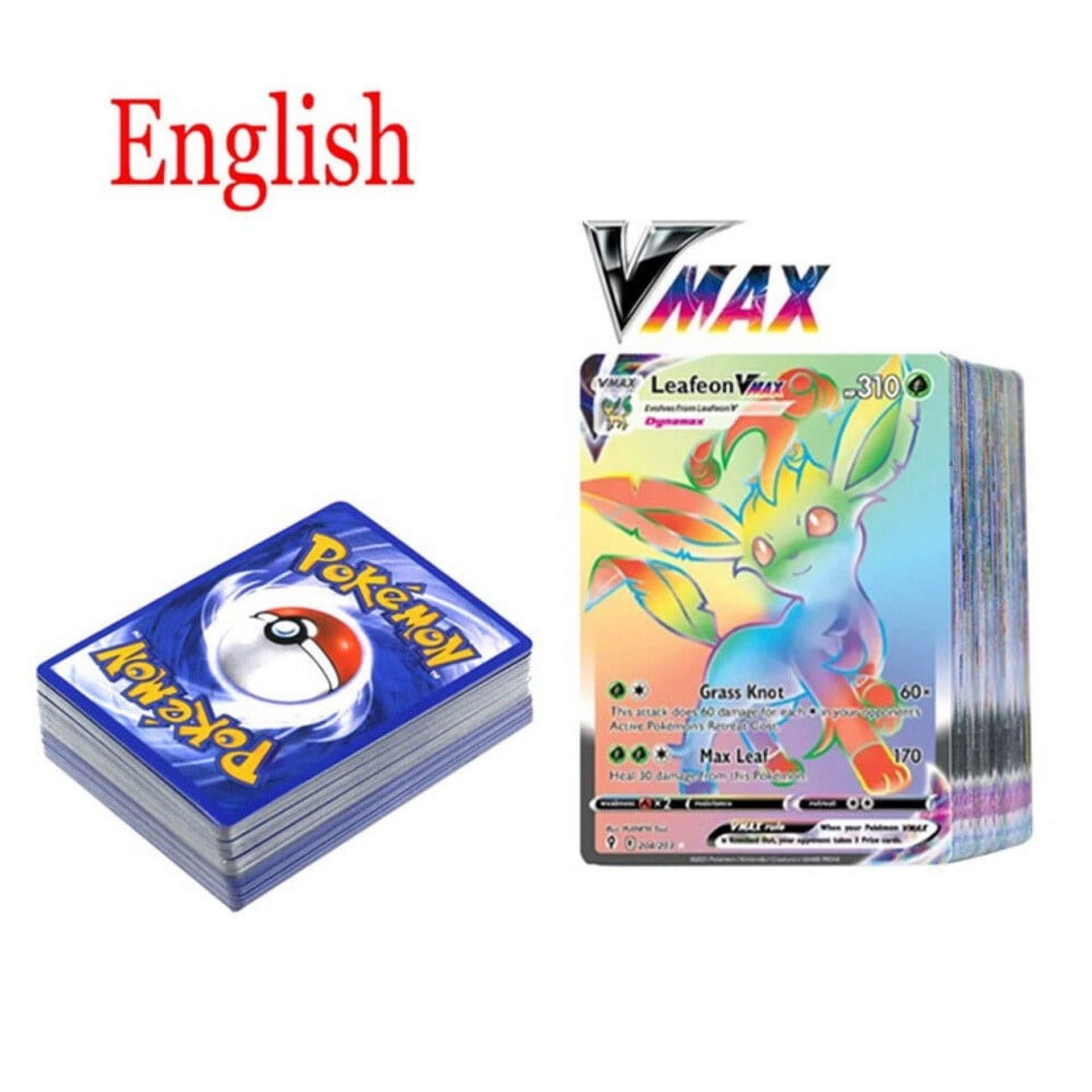 English Language Version Pokemon Cards 60-300Pcs Pokemon Cartas