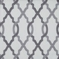 thumbnail image 5 of VCNY Home Caldwell 2-Piece Charcoal Trellis Light-Filtering Polyester Window Curtain Set, 38" x 84", 5 of 5