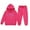 1-Hot Pink, variant on Gaexia Girls Outfits Set Winter Hoodie And Joggers Comfy Casual Kids Clothes With Stylish Print for Toddler To Teen
