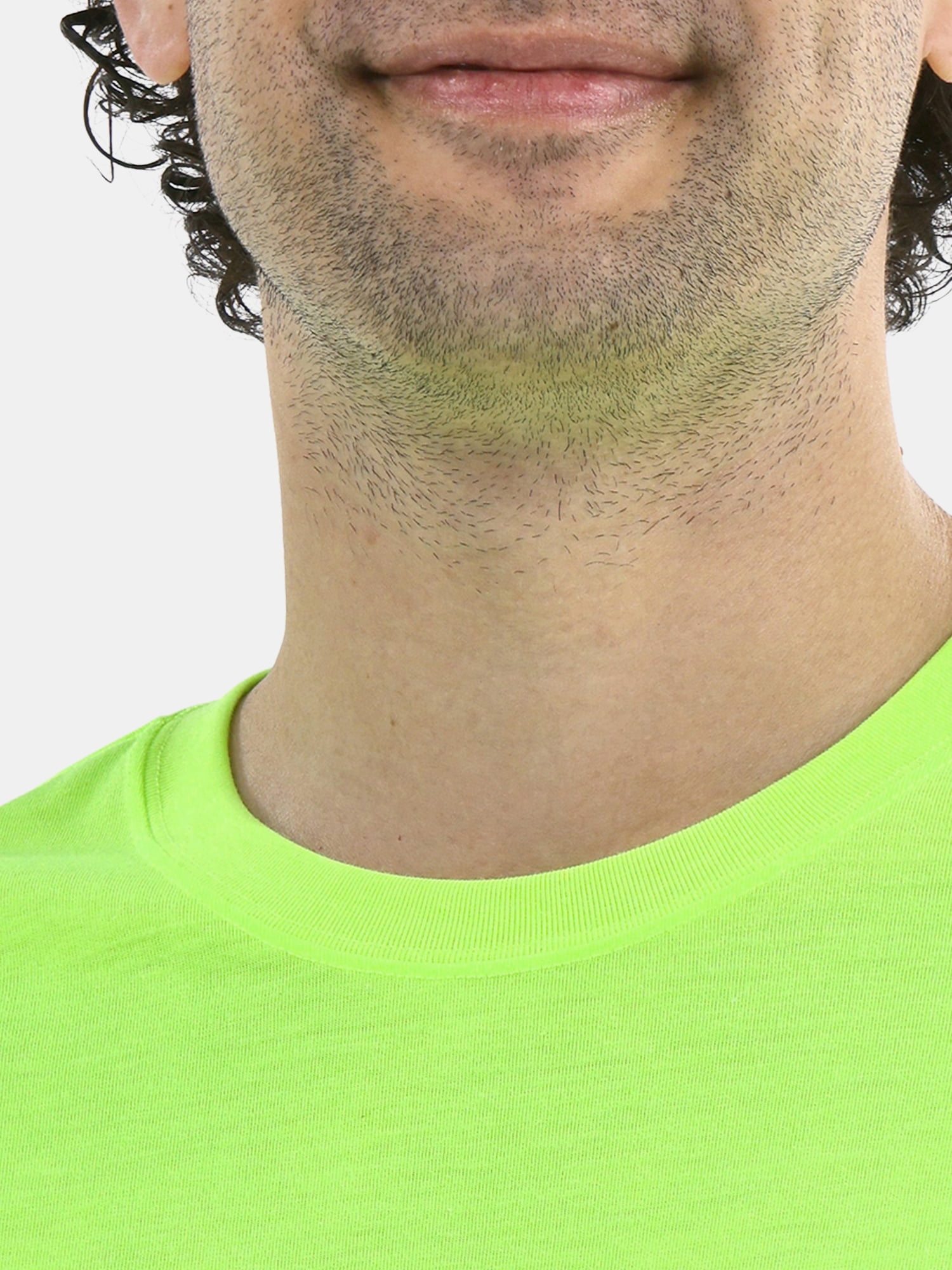 Athletic Works Men's Solid Tri Blend Tee with Short Sleeves, Sizes XS-4XLT